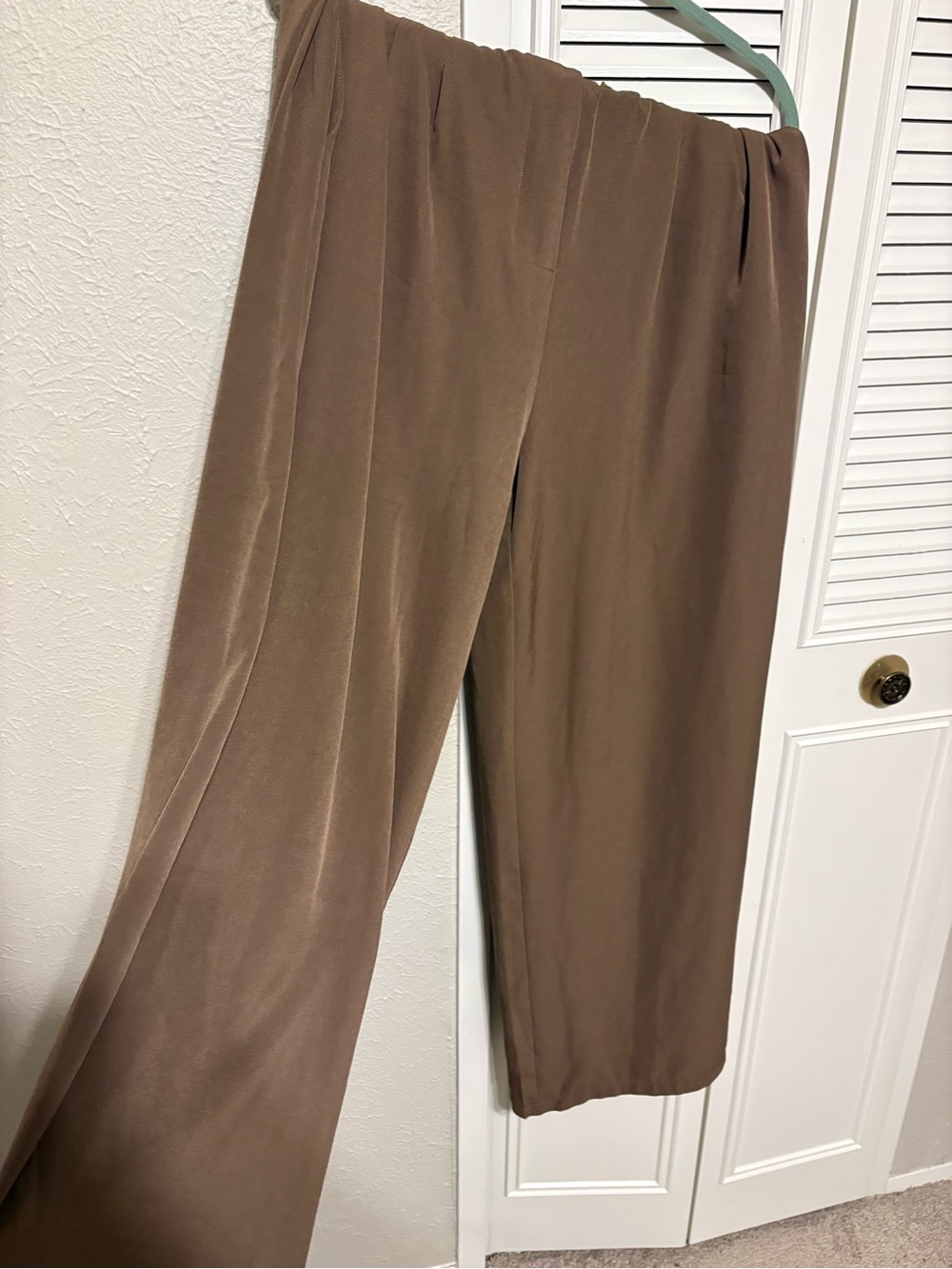 Princess Polly Brown Wide-Leg Trousers